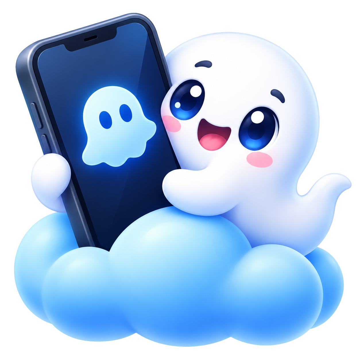 Ghost Phone mascot